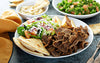 Griechischer Salat mit Gyros