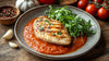 Hähnchen mit Chili-Paprikapüree